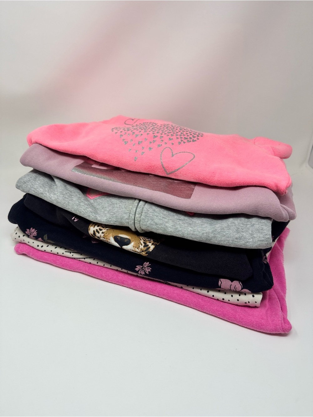 Girls’ Mixed Sweatshirt Bundle – Size 6/7